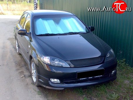 3 749 р. Накладка WTCC на передний бампер Chevrolet Lacetti хэтчбек (2002-2013) (Неокрашенная)  с доставкой в г. Кемерово