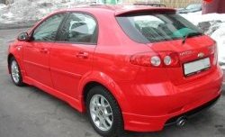 3 499 р. Пороги накладки Street Edition Chevrolet Lacetti хэтчбек (2002-2013) (Неокрашенные)  с доставкой в г. Кемерово. Увеличить фотографию 3
