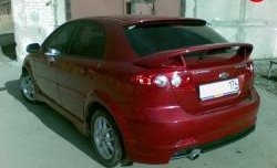 3 499 р. Пороги накладки Street Edition Chevrolet Lacetti хэтчбек (2002-2013) (Неокрашенные)  с доставкой в г. Кемерово. Увеличить фотографию 5
