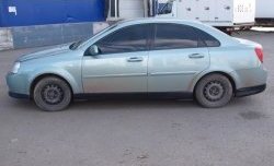 3 399 р. Пороги накладки CTS Daewoo Gentra KLAS седан (2012-2016) (Неокрашенные)  с доставкой в г. Кемерово. Увеличить фотографию 2