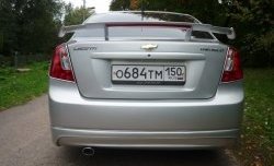 3 499 р. Накладка заднего бампера CTS  Chevrolet Lacetti  седан (2002-2013) (Неокрашенная)  с доставкой в г. Кемерово. Увеличить фотографию 1