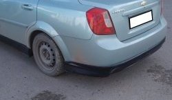 3 499 р. Накладка заднего бампера CTS Chevrolet Lacetti седан (2002-2013) (Неокрашенная)  с доставкой в г. Кемерово. Увеличить фотографию 3