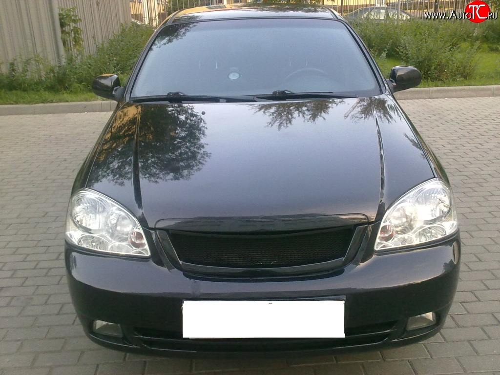 2 699 р. Решётка радиатора CTS Chevrolet Lacetti седан (2002-2013) (Неокрашенная)  с доставкой в г. Кемерово