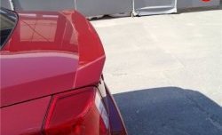 2 699 р. Спойлер CTS Chevrolet Lacetti седан (2002-2013) (Неокрашенный)  с доставкой в г. Кемерово. Увеличить фотографию 2