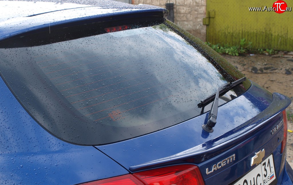 3 659 р. Спойлер CT Chevrolet Lacetti хэтчбек (2002-2013) (Неокрашенный)  с доставкой в г. Кемерово