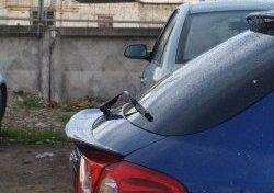 3 659 р. Спойлер CT Chevrolet Lacetti хэтчбек (2002-2013) (Неокрашенный)  с доставкой в г. Кемерово. Увеличить фотографию 2