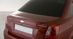 3 249 р. Дефлектор багажника Style Daewoo Gentra KLAS седан (2012-2016) (Неокрашенный)  с доставкой в г. Кемерово. Увеличить фотографию 2