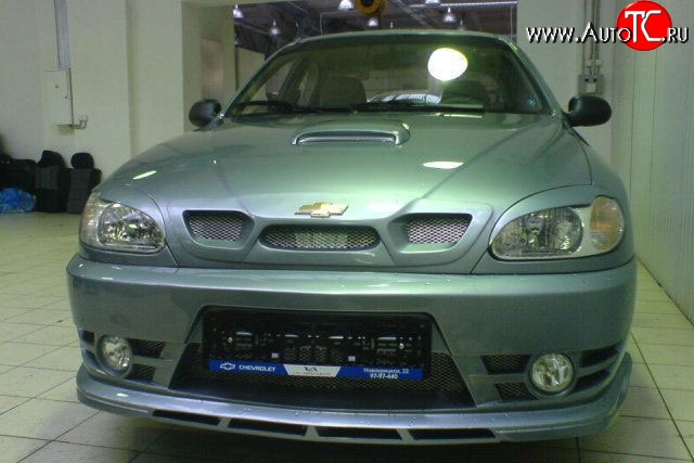 549 р. Реснички ATL  Chevrolet Lanos ( T100,  T150,  седан) (1997-2017), Daewoo Sense  Т100 (1997-2008), ЗАЗ Chance ( седан,  хэтчбэк) (2009-2017), ЗАЗ Sens ( седан,  хэтчбэк) (2007-2017) (Неокрашенные)  с доставкой в г. Кемерово
