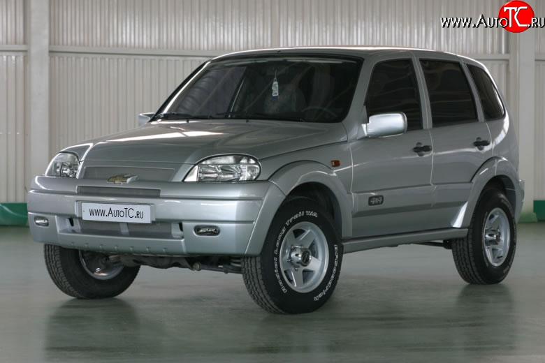 3 199 р. Арки Апал Chevrolet Niva 2123 дорестайлинг (2002-2008) (Неокрашенные)  с доставкой в г. Кемерово