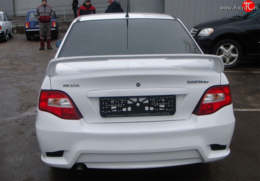 6 649 р. Задний бампер GT Dynamics Daewoo Nexia рестайлинг (2008-2015) (Неокрашенный)  с доставкой в г. Кемерово