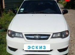 3 649 р. Накладка переднего бампера Sport Daewoo Nexia рестайлинг (2008-2015) (Неокрашенная)  с доставкой в г. Кемерово. Увеличить фотографию 3