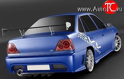10 599 р. Задний бампер Zestline Daewoo Nexia дорестайлинг (1995-2008) (Неокрашенный)  с доставкой в г. Кемерово