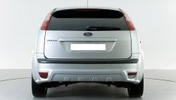 2 849 р. Накладка заднего бампера Sport Style Ford Focus 2 хэтчбэк 3 дв. дорестайлинг (2004-2007) (Неокрашенная)  с доставкой в г. Кемерово. Увеличить фотографию 2