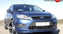 6 599 р. Накладка переднего бампера Loder 1899  Ford Focus  2 (2007-2011) седан рестайлинг, универсал рестайлинг, хэтчбэк 3 дв. рестайлинг, хэтчбэк 5 дв. рестайлинг (Неокрашенная)  с доставкой в г. Кемерово. Увеличить фотографию 2