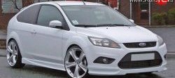 Пороги накладки Loder 1899 Ford Focus 2 универсал дорестайлинг (2004-2008)