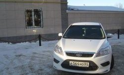 3 149 р. Спортивная юбка переднего бампера AutoTC RS Ford Focus 2 хэтчбэк 3 дв. рестайлинг (2007-2011) (Неокрашенная)  с доставкой в г. Кемерово. Увеличить фотографию 2
