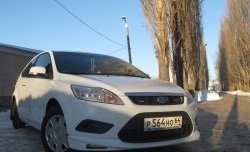 3 149 р. Спортивная юбка переднего бампера AutoTC RS Ford Focus 2 хэтчбэк 3 дв. рестайлинг (2007-2011) (Неокрашенная)  с доставкой в г. Кемерово. Увеличить фотографию 4