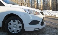 3 149 р. Спортивная юбка переднего бампера AutoTC RS Ford Focus 2 хэтчбэк 3 дв. рестайлинг (2007-2011) (Неокрашенная)  с доставкой в г. Кемерово. Увеличить фотографию 5