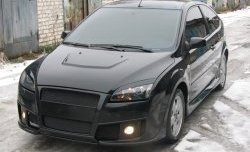 14 299 р. Капот Bomb-Style Ford Focus 2 универсал дорестайлинг (2004-2008) (Неокрашенный)  с доставкой в г. Кемерово. Увеличить фотографию 3