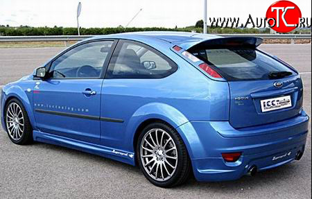 3 249 р. Спойлер ICC Ford Focus 2 хэтчбэк 5 дв. рестайлинг (2007-2011)  с доставкой в г. Кемерово