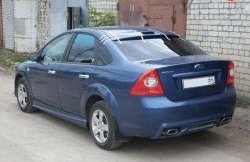 17 999 р. Задний бампер M-VRS Ford Focus 2  седан дорестайлинг (2004-2008) (Неокрашенный)  с доставкой в г. Кемерово. Увеличить фотографию 2