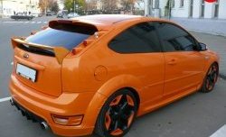 5 499 р. Нижний спойлер крышки багажника Sport  Ford Focus  2 (2004-2011) хэтчбэк 3 дв. дорестайлинг, хэтчбэк 5 дв. дорестайлинг, хэтчбэк 3 дв. рестайлинг, хэтчбэк 5 дв. рестайлинг (Неокрашенный)  с доставкой в г. Кемерово. Увеличить фотографию 2