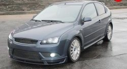 5 899 р. Пороги накладки Sport Ford Focus 2 хэтчбэк 3 дв. рестайлинг (2007-2011) (Неокрашенные)  с доставкой в г. Кемерово. Увеличить фотографию 2