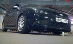 5 899 р. Пороги накладки Sport Ford Focus 2 хэтчбэк 3 дв. рестайлинг (2007-2011) (Неокрашенные)  с доставкой в г. Кемерово. Увеличить фотографию 3