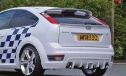 4 199 р. Накладка крышки багажника (лип спойлер) Sport Ford Focus 2 хэтчбэк 5 дв. рестайлинг (2007-2011) (Неокрашенный)  с доставкой в г. Кемерово. Увеличить фотографию 3