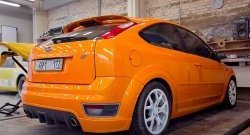 5 999 р. Накладка заднего бампера ST Sport  Ford Focus  2 (2004-2008) хэтчбэк 3 дв. дорестайлинг, хэтчбэк 5 дв. дорестайлинг (Неокрашенный)  с доставкой в г. Кемерово. Увеличить фотографию 5