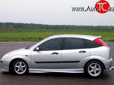 3 699 р. Пороги накладки Sport V1 Ford Focus 1 хэтчбэк 5 дв. дорестайлинг (1998-2002)  с доставкой в г. Кемерово