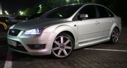 6 999 р. Пороги накладки ST  Ford Focus  2 (2004-2011)  седан дорестайлинг, хэтчбэк 5 дв. дорестайлинг, седан рестайлинг, хэтчбэк 5 дв. рестайлинг (Неокрашенные)  с доставкой в г. Кемерово. Увеличить фотографию 4