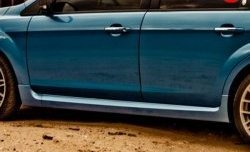6 999 р. Пороги накладки ST  Ford Focus  2 (2004-2011)  седан дорестайлинг, хэтчбэк 5 дв. дорестайлинг, седан рестайлинг, хэтчбэк 5 дв. рестайлинг (Неокрашенные)  с доставкой в г. Кемерово. Увеличить фотографию 5