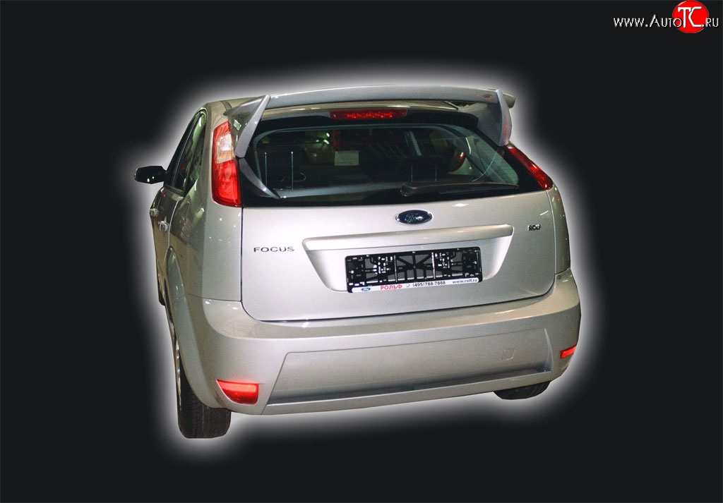 5 799 р. Спойлер GT Dynamics Ford Focus 2 хэтчбэк 5 дв. рестайлинг (2007-2011) (Неокрашенный)  с доставкой в г. Кемерово