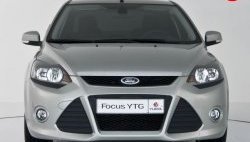 5 699 р. Передний бампер YTR Ford Focus 2 хэтчбэк 5 дв. рестайлинг (2007-2011) (Неокрашенный)  с доставкой в г. Кемерово. Увеличить фотографию 2