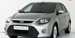 5 699 р. Передний бампер YTR Ford Focus 2 хэтчбэк 5 дв. рестайлинг (2007-2011) (Неокрашенный)  с доставкой в г. Кемерово. Увеличить фотографию 4