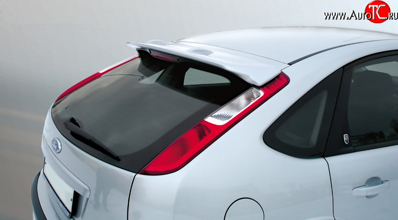 17 249 р. Спойлер багажника FF Ford Focus 2 хэтчбэк 5 дв. рестайлинг (2007-2011) (Неокрашенный)  с доставкой в г. Кемерово