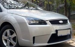 14 299 р. Передний бампер Concept  Ford Focus  2 (2004-2008)  седан дорестайлинг, универсал дорестайлинг, хэтчбэк 3 дв. дорестайлинг, хэтчбэк 5 дв. дорестайлинг (Неокрашенный)  с доставкой в г. Кемерово. Увеличить фотографию 5