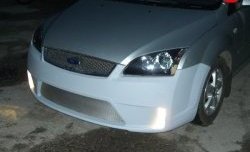 14 299 р. Передний бампер Concept  Ford Focus  2 (2004-2008)  седан дорестайлинг, универсал дорестайлинг, хэтчбэк 3 дв. дорестайлинг, хэтчбэк 5 дв. дорестайлинг (Неокрашенный)  с доставкой в г. Кемерово. Увеличить фотографию 9