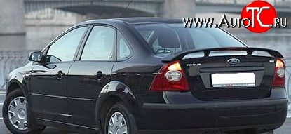 5 399 р. Спойлер Elegance Ford Focus 2  седан дорестайлинг (2004-2008) (Неокрашенный)  с доставкой в г. Кемерово