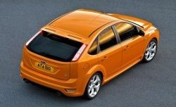 6 999 р. Спойлер ST  Ford Focus  2 (2004-2011) хэтчбэк 3 дв. дорестайлинг, хэтчбэк 5 дв. дорестайлинг, хэтчбэк 3 дв. рестайлинг, хэтчбэк 5 дв. рестайлинг (Неокрашенный)  с доставкой в г. Кемерово. Увеличить фотографию 2