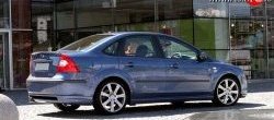 5 699 р. Накладка бампера MS  Ford Focus  2 (2004-2008)  седан дорестайлинг (Неокрашенная)  с доставкой в г. Кемерово. Увеличить фотографию 3