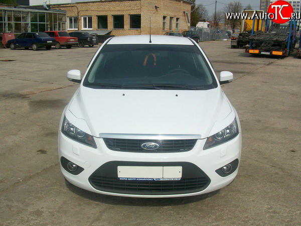 919 р. Реснички Loder 1899 средние N2. Ford Focus 2 хэтчбэк 3 дв. рестайлинг (2007-2011) (Неокрашенные)  с доставкой в г. Кемерово
