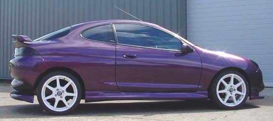 4 399 р. Пороги накладки Sport Ford Puma хэтчбэк 3 дв. (1997-2003)  с доставкой в г. Кемерово