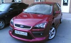 Накладка на передний бампер Снайпер Ford Focus  2 (2004-2008)  седан дорестайлинг, универсал дорестайлинг, хэтчбэк 3 дв. дорестайлинг, хэтчбэк 5 дв. дорестайлинг