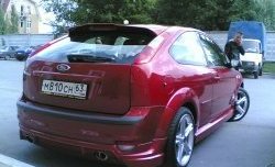 Накладка Снайпер на задний бампер Ford Focus  2 (2004-2008) хэтчбэк 3 дв. дорестайлинг, хэтчбэк 5 дв. дорестайлинг