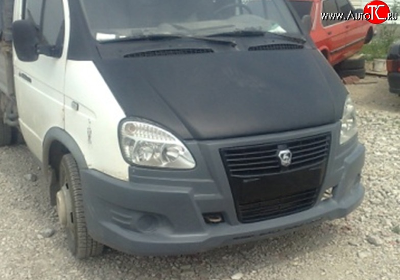 3 299 р. Передний бампер Busnes-Sport  ГАЗ Баргузин  2217 автобус - Соболь ( 2217 автобус,  2752,  2310,  2217 Бизнес автобус,  2752,Бизнес,  2310,Бизнес) (Неокрашенный)  с доставкой в г. Кемерово