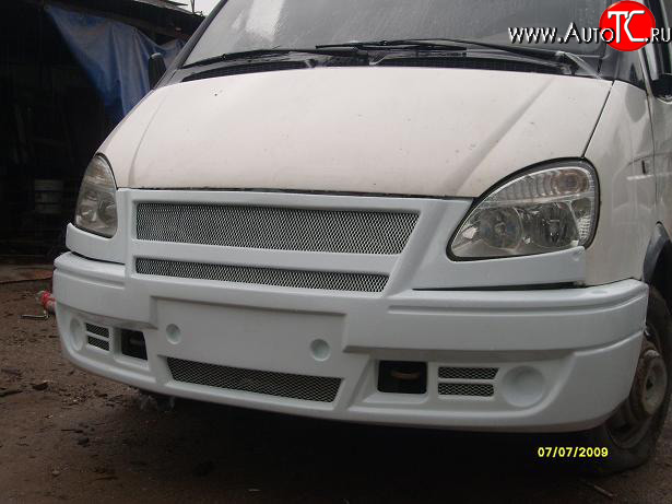 3 099 р. Передний бампер Ривьера  ГАЗ Баргузин  2217 автобус - Соболь ( 2217 автобус,  2752,  2310,  2217 Бизнес автобус,  2752,Бизнес,  2310,Бизнес) (Неокрашенный)  с доставкой в г. Кемерово