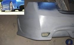 8 299 р. Задний бампер Bomex Style Honda Civic FD седан дорестайлинг (2005-2008) (Неокрашенный)  с доставкой в г. Кемерово. Увеличить фотографию 3