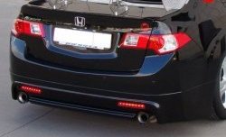 9 399 р. Юбка заднего бампера MUGEN  Honda Accord  8 CU (2008-2011) седан дорестайлинг (Неокрашенная)  с доставкой в г. Кемерово. Увеличить фотографию 2